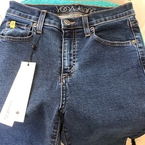 YOGA Jeans “Emily” Stretch Blue Denim Size 24. NWT